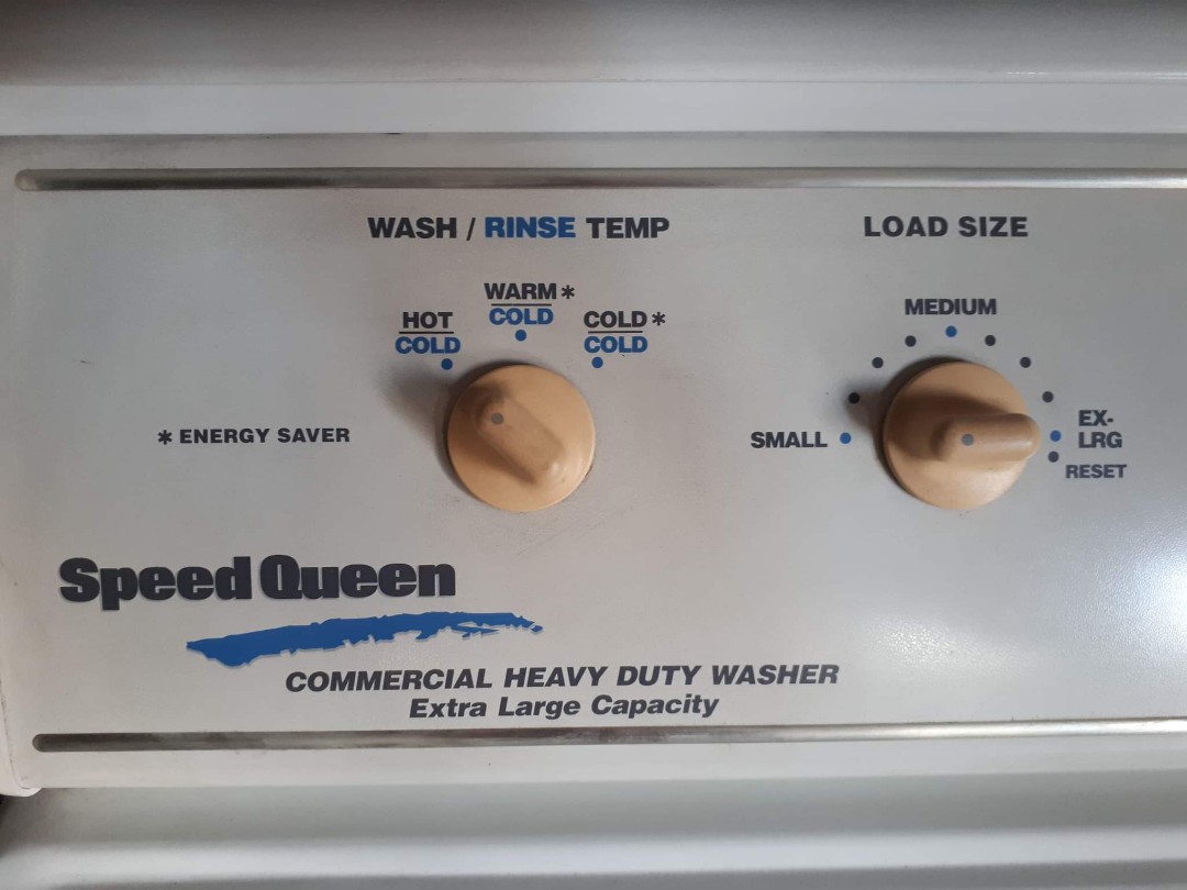 Speed queen commercial heavy duty washer on sale extra large capacity
