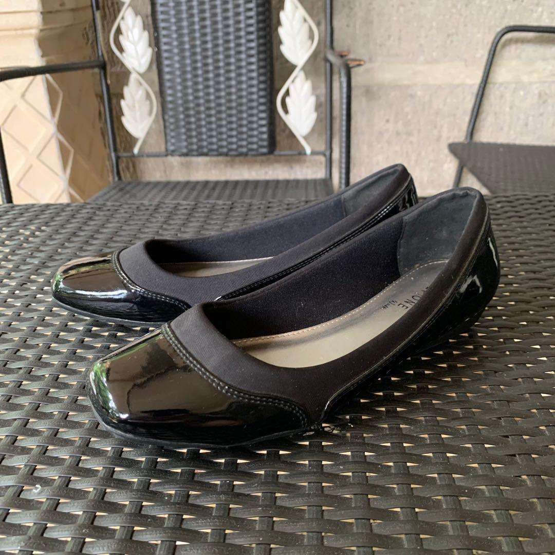 Womens black clearance flats size 9