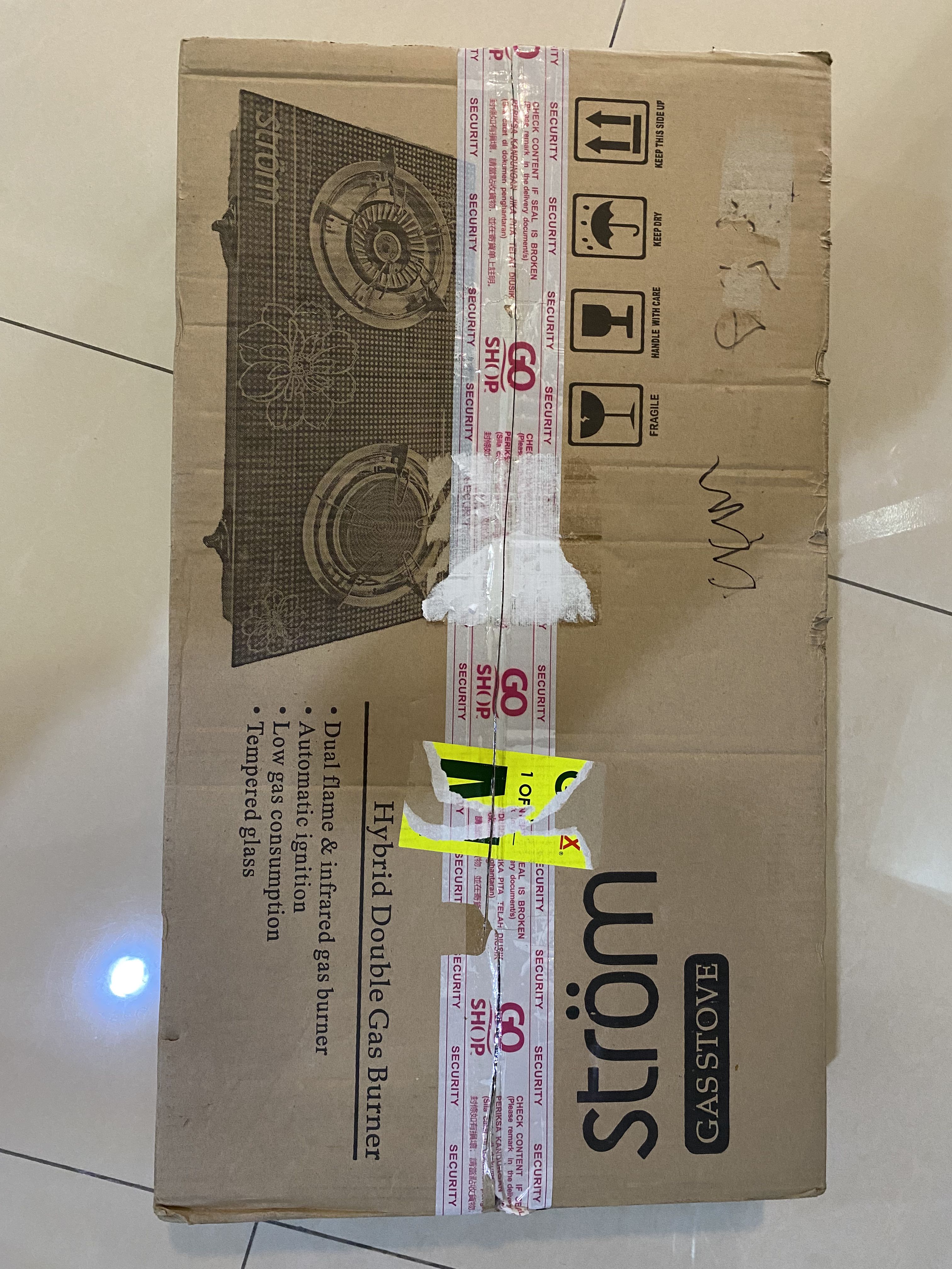 Strom Gas Stove (Original Price RM249), TV & Home Appliances, Kitchen