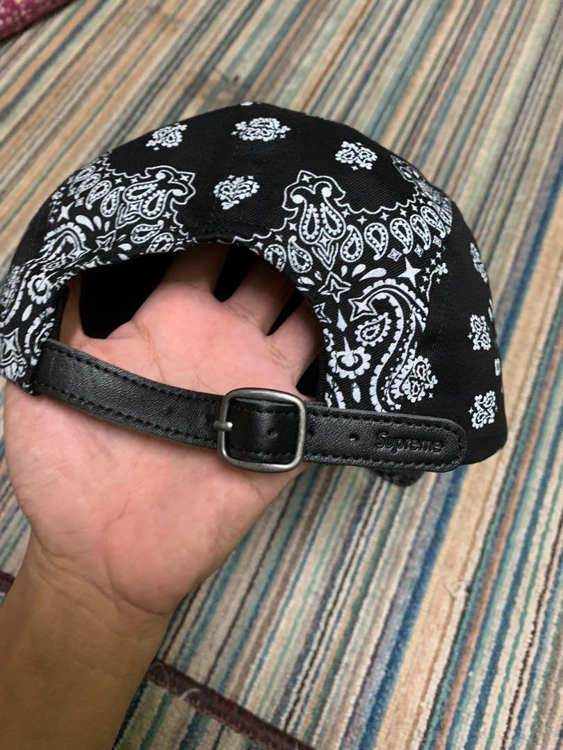 Supreme Bandana Camp Cap SS21, Men's Fashion, Watches