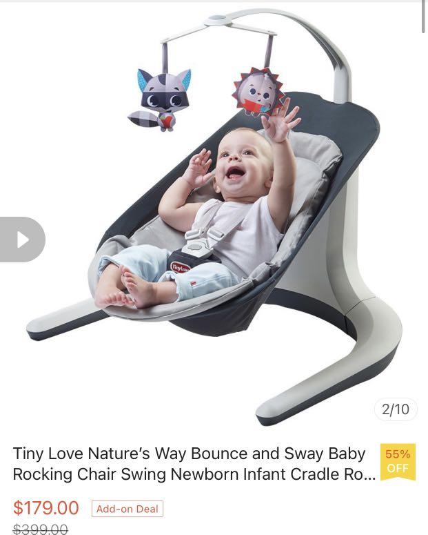 Tiny love swing discount