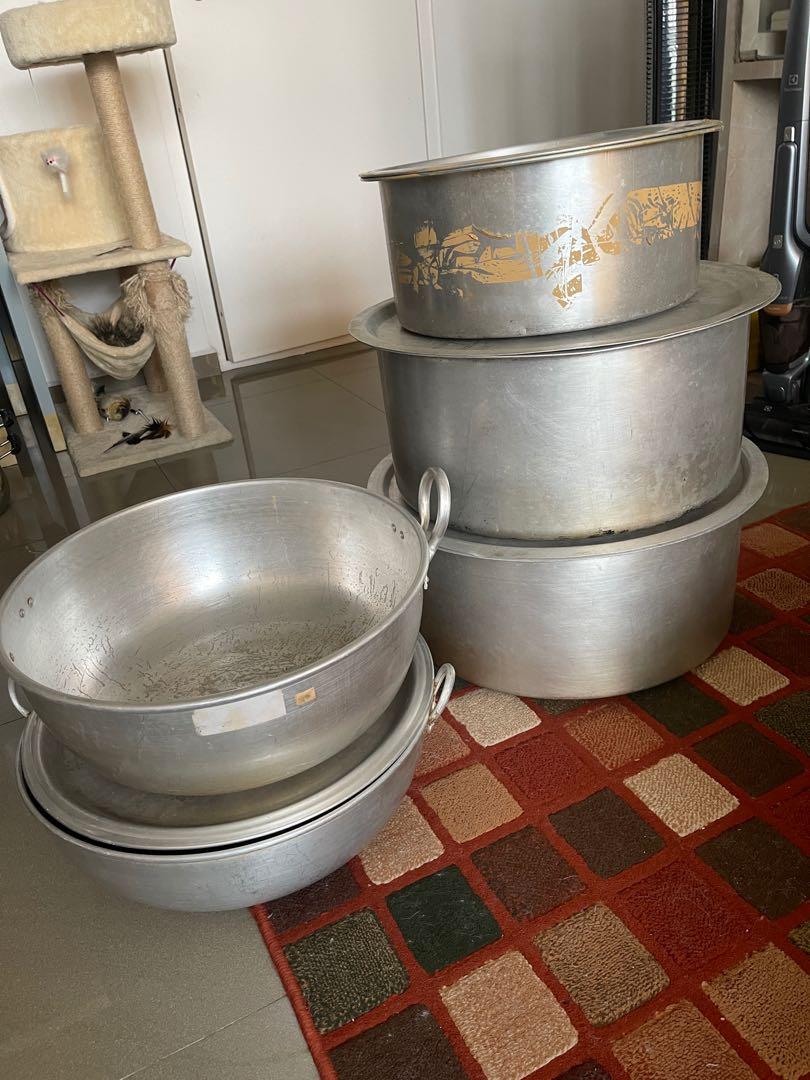 To bless 5 x big cooking pots, Furniture & Home Living