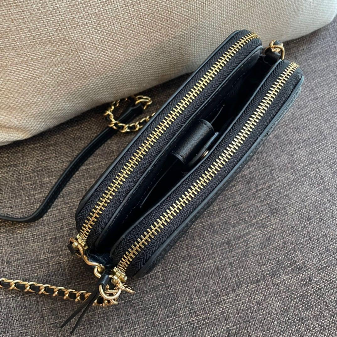 Tory burch Fleming double zip mini bag, Women's Fashion, Bags & Wallets