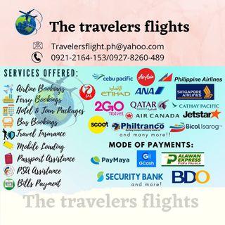 Travel agent local and international flights