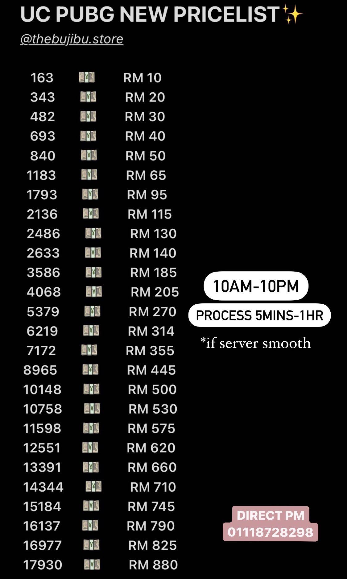 Uc Pubg Paling Murah Tickets Vouchers Gift Cards Vouchers On Carousell