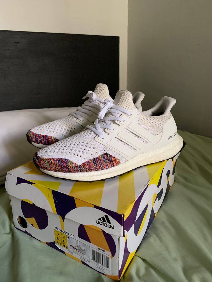 Adidas ultra boost multicolor toe clearance