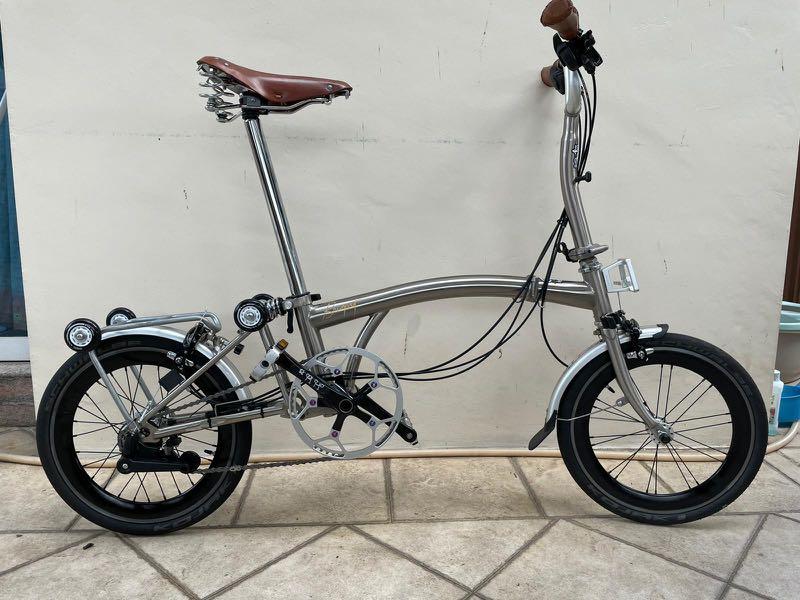3Sixty M3 Complete Folding Bike SILVER 3Sixty M3 Folding