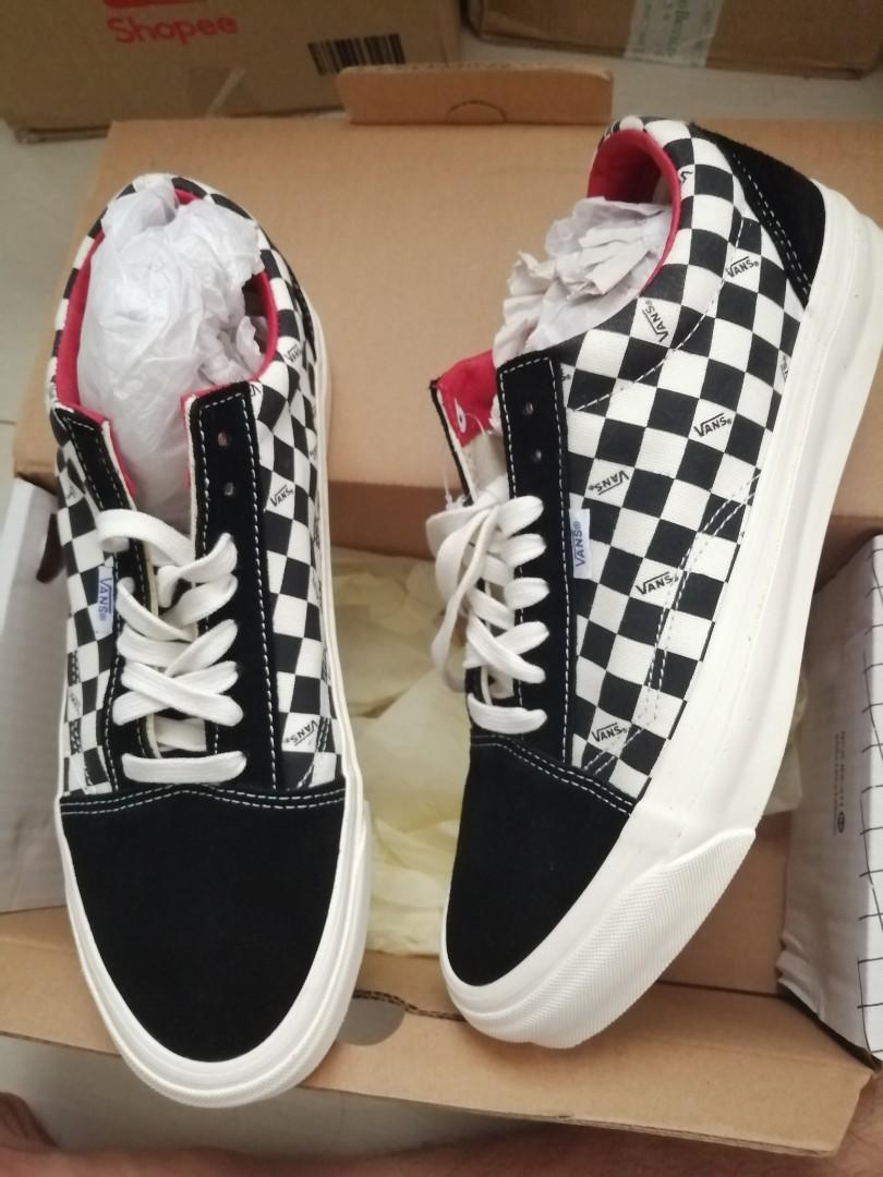Vans old skool checkerboard malaysia sale