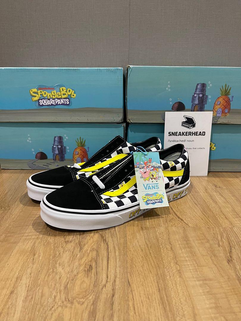 Vans x Spongebob Old Skool Men s Fashion Footwear Sneakers on