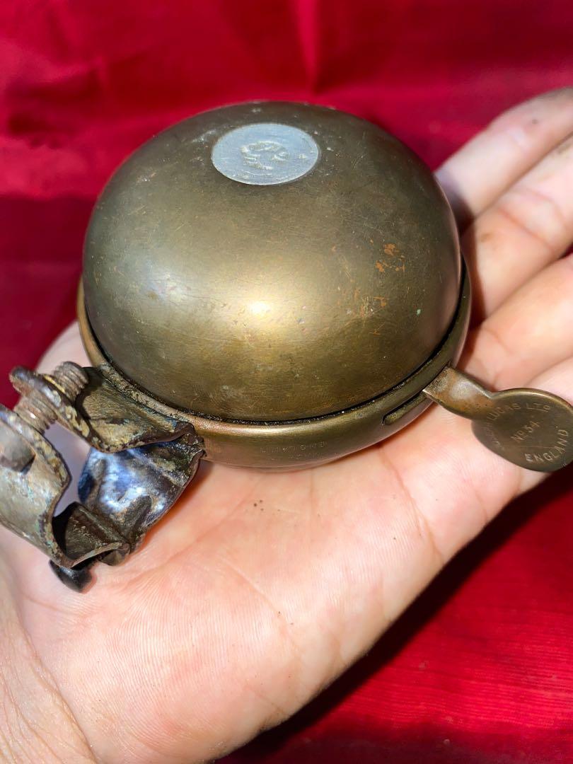 Vintage 1940s Lucas King Of The Road Bicycle Double Dome Brass