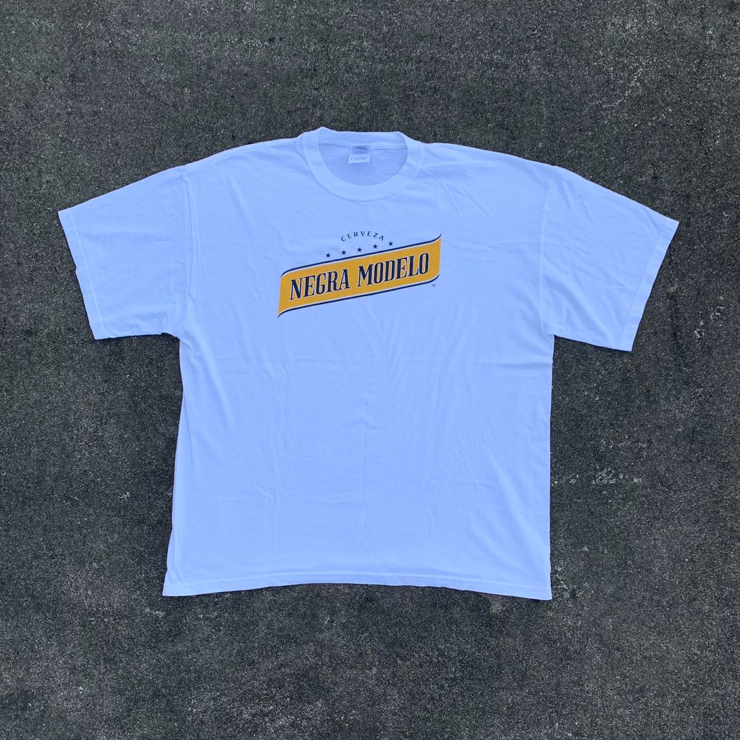 Vintage 90s Negra Modelo Beer Tee, Men 
