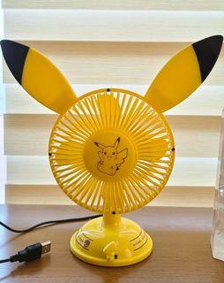 Vintage Pikachu Sun & Moon Nintendo Sega USB Electric Fan