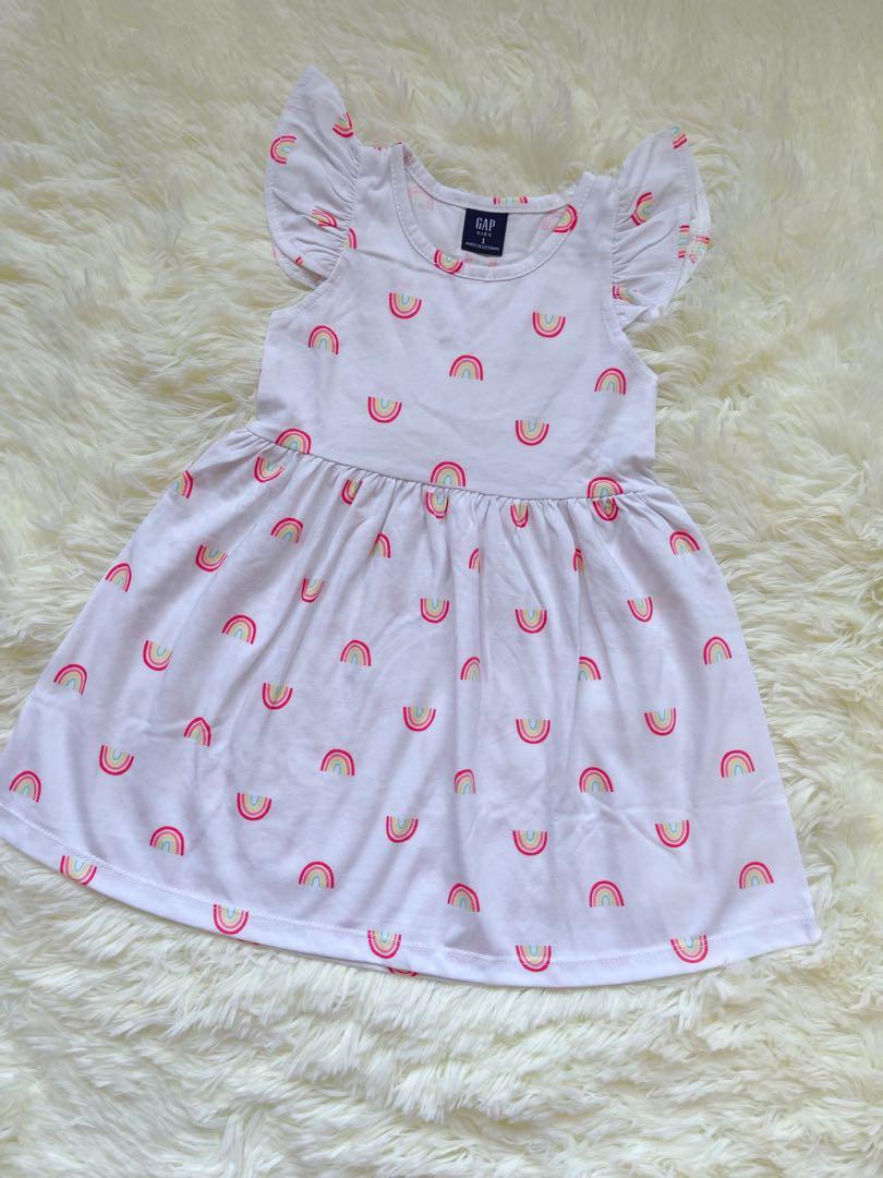White Rainbow Dress Babies Kids Babies Kids Fashion on Carousell