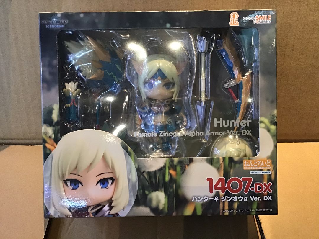 可用消費券 1407 Dx 黏土人獵人雷狼龍nendoroid Hunter Female Zinogre Alpha Armor Ver 1407dx 玩具 遊戲類 玩具 Carousell