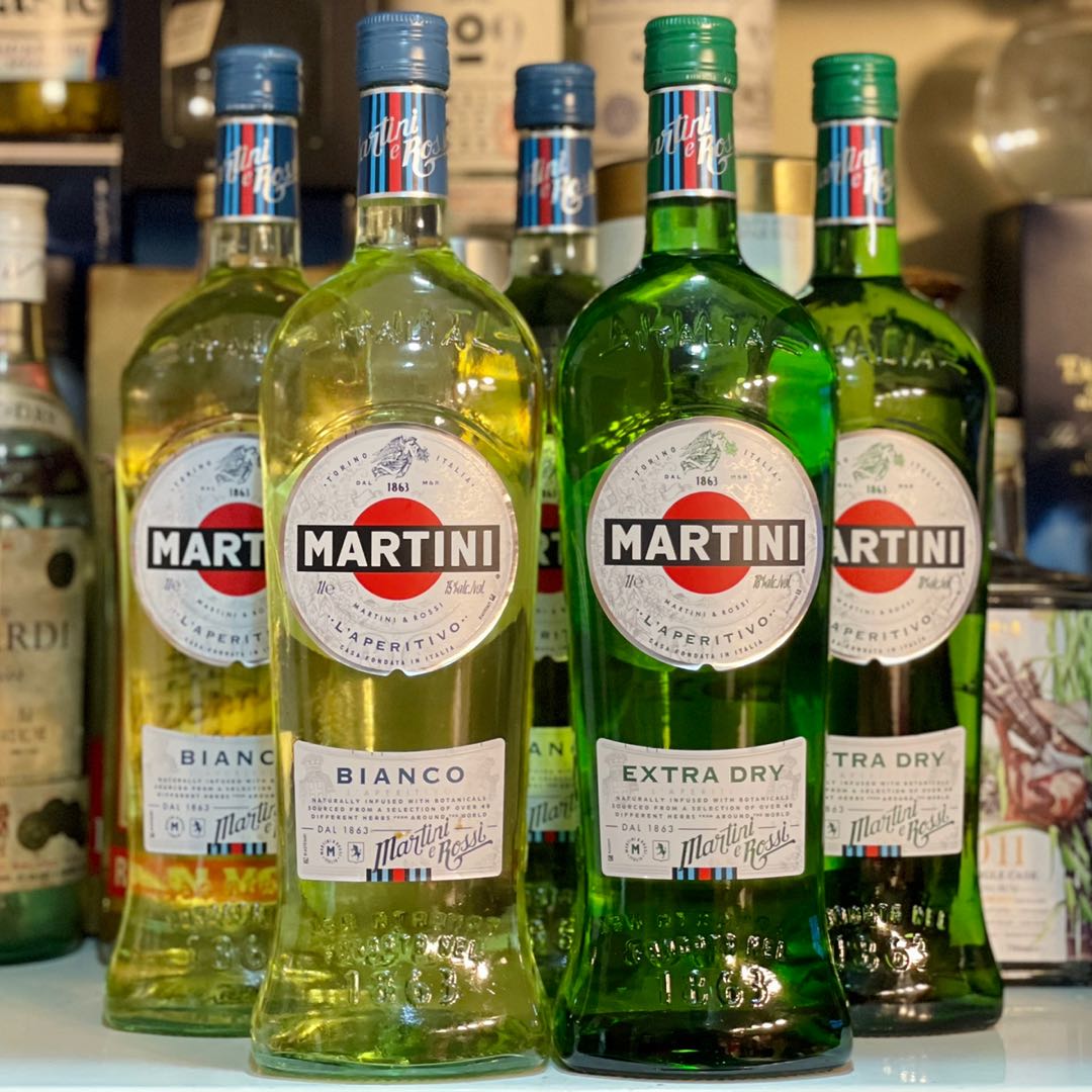 1L Martini Bianco Dry Vermouth 1000ml, Food & Drinks, Beverages on