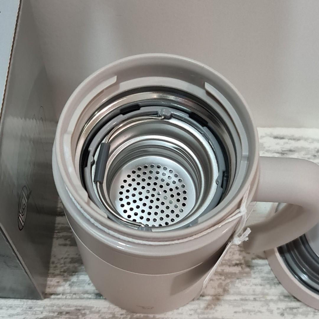 2021 Zojirushi Stainless Tea Tumbler with Handle 480ml, Furniture
