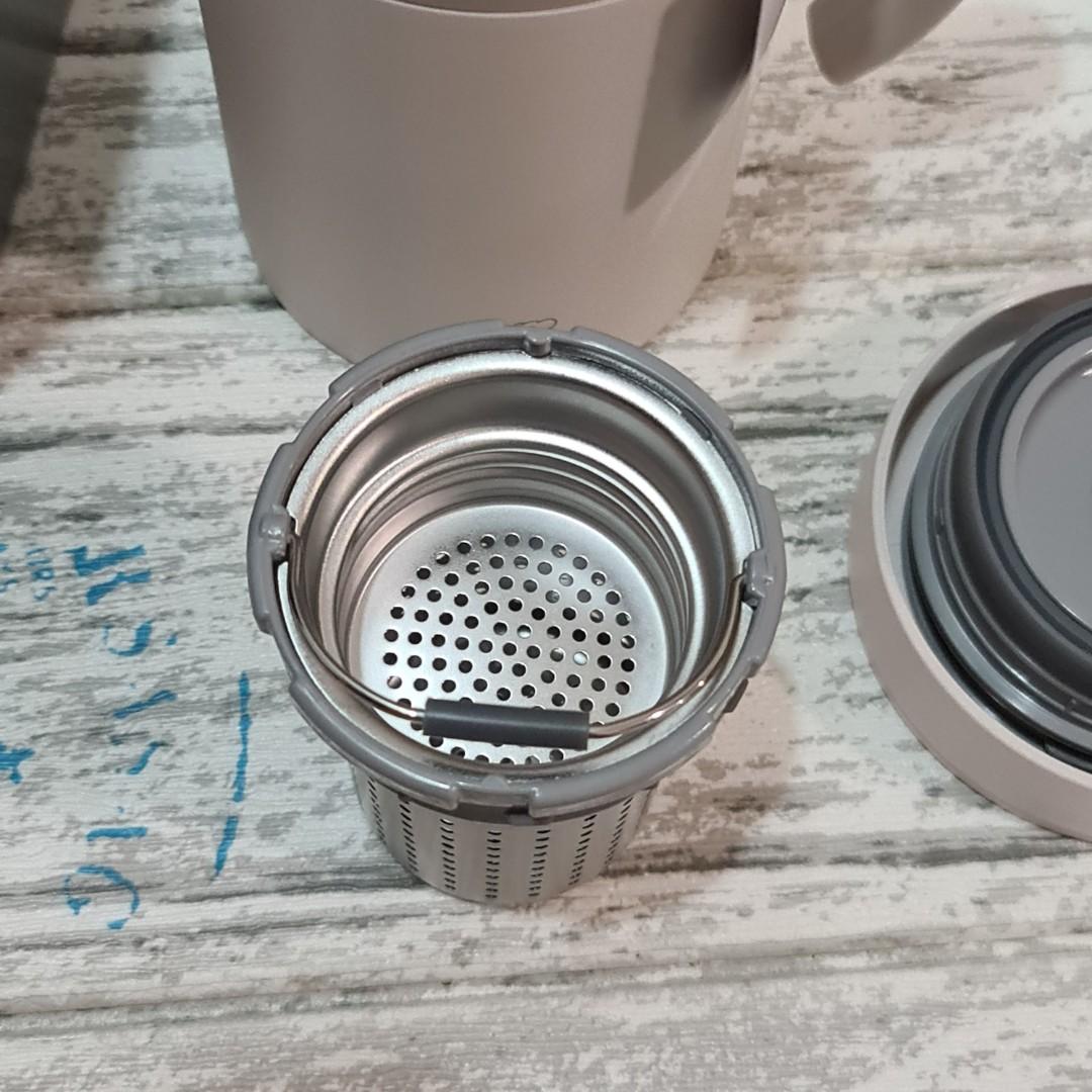 2021 Zojirushi Stainless Tea Tumbler with Handle 480ml, Furniture