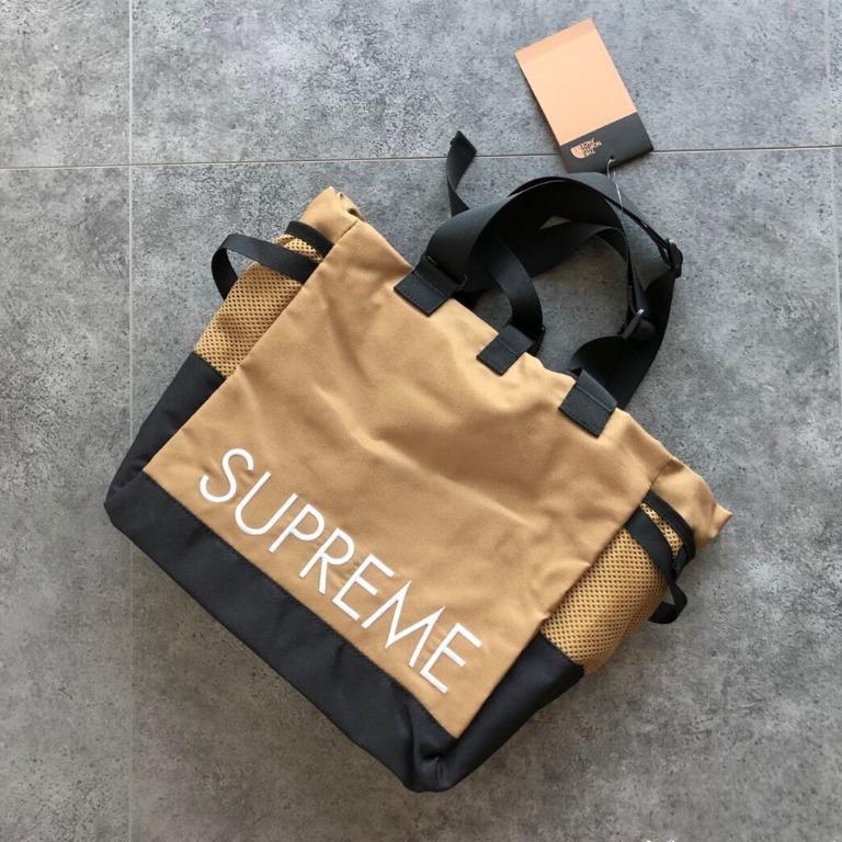20ss Supreme The north face 北面背包TNF聯名手提包托特包單肩包大