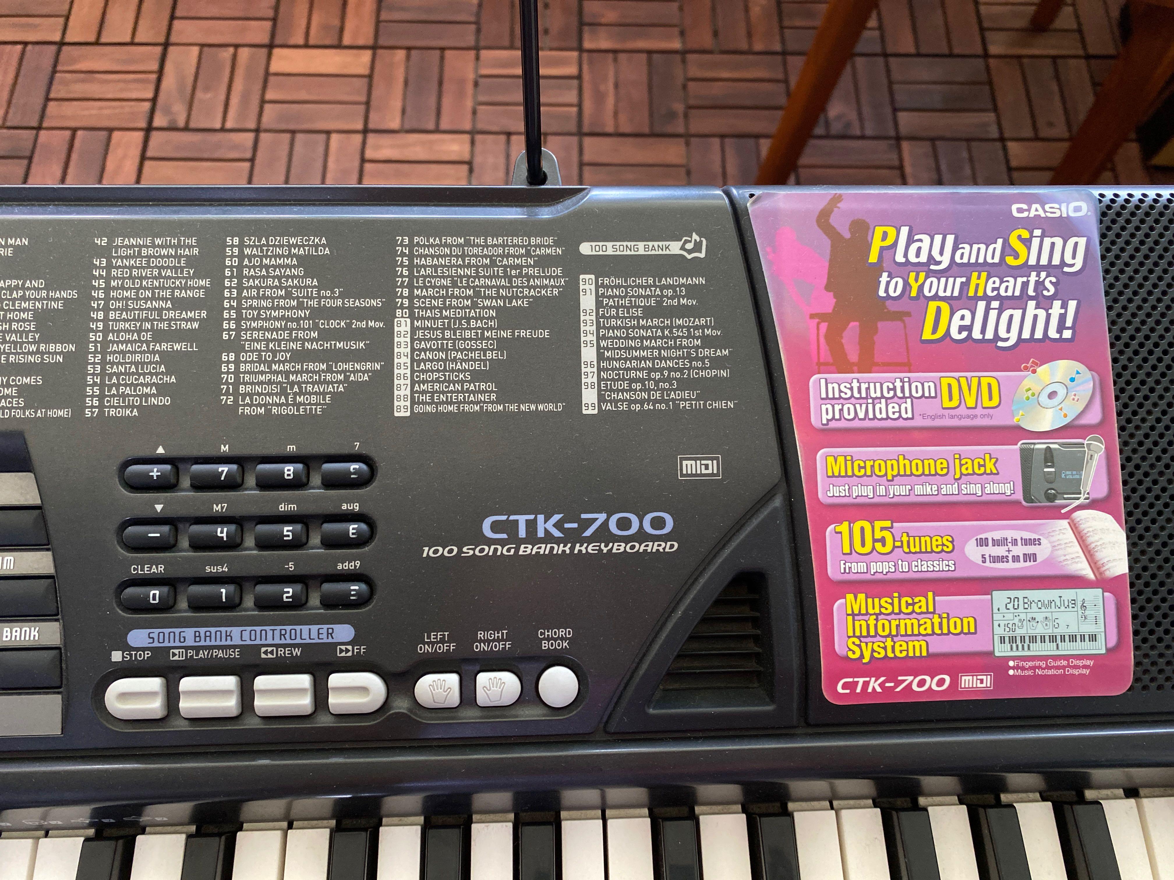 61 Key Casio Keyboard Hobbies And Toys Music And Media Musical Instruments On Carousell 