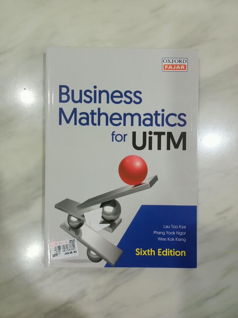 Business Mathematics For Uitm Books Stationery Books On Carousell