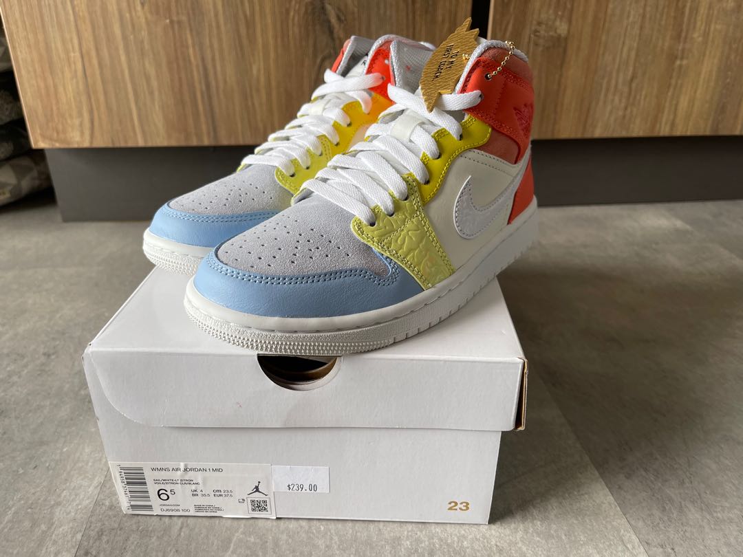 air jordan 1 to my first coach mid