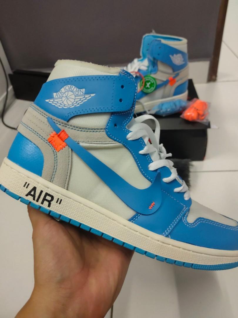 Air Jordan 1 Off white X LV, Men's Fashion, Footwear, Sneakers on Carousell