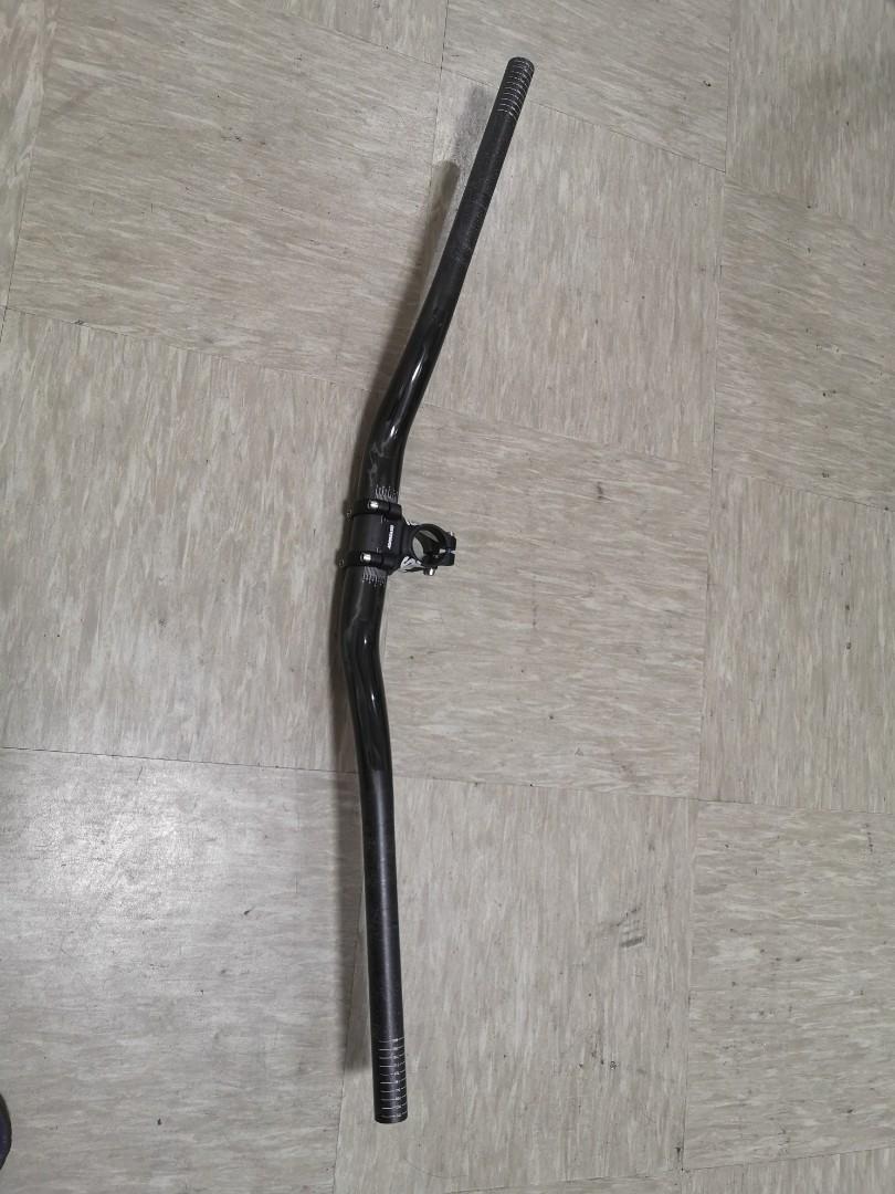 Answer stem 31.8 n brand x carbon handlebar 780mm Sports Equipment Bicycles Parts Parts Accessories on Carousell