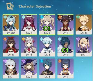 [ASIA]Genshin Impact Starter Account (code: G26/Eula)[AR10]
