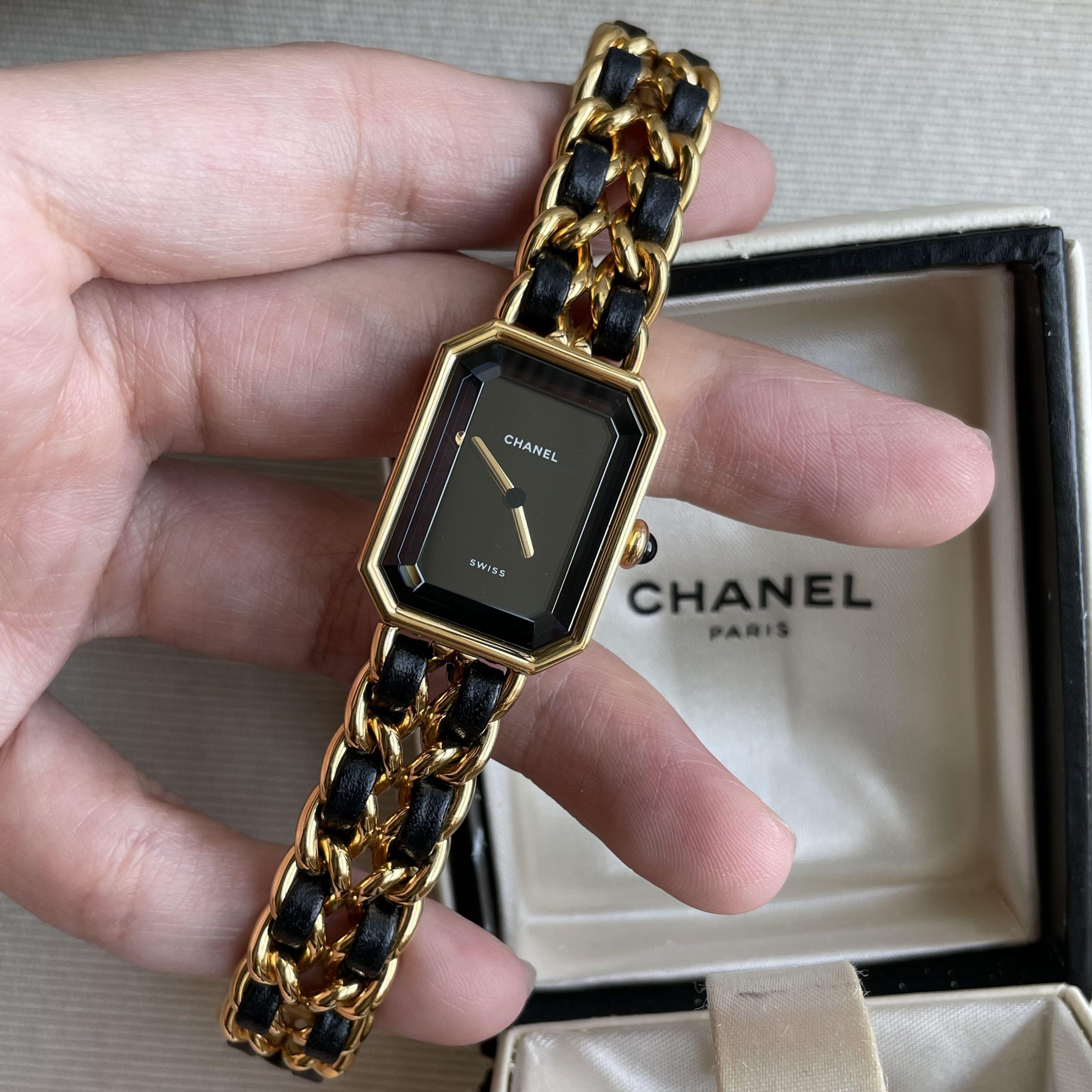 FULL SET Vintage Chanel Premiere Watch size M Luxury Watches on Carousell