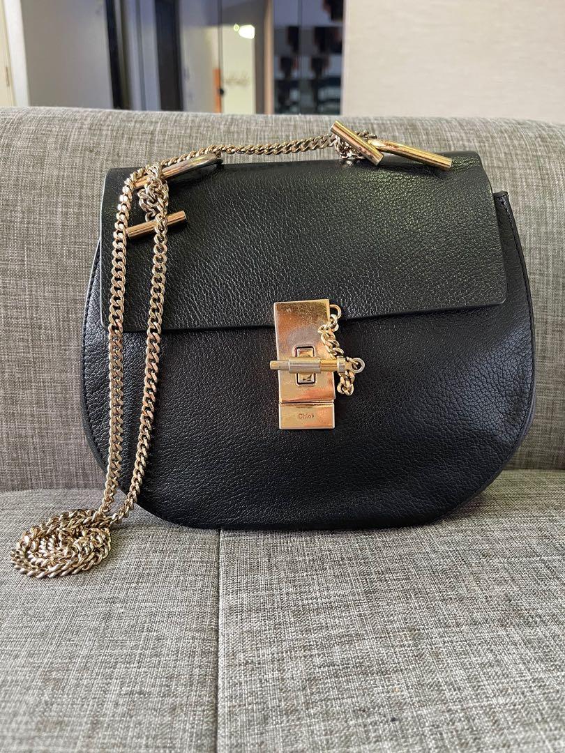 Black chloe sale drew bag