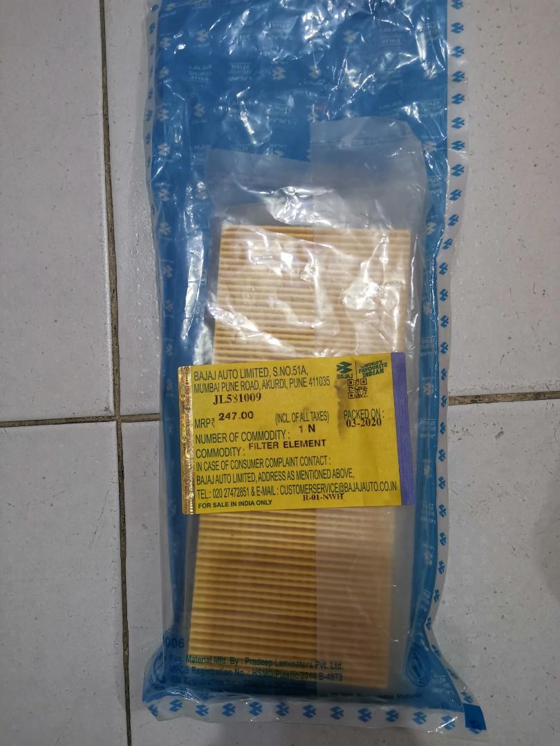 Bajaj Pulsar NS200 Air Filter Motorcycles Motorcycle Accessories