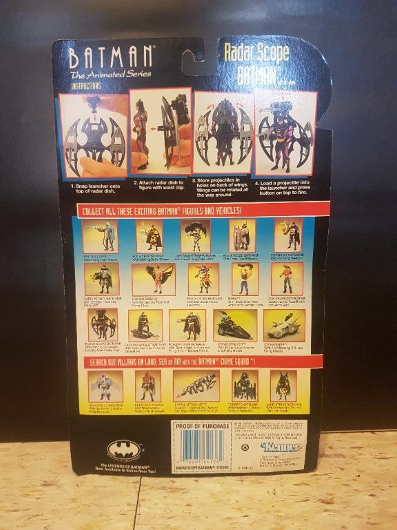 Batman The Animated Series: Radar Scope Batman, Hobbies & Toys, Toys ...