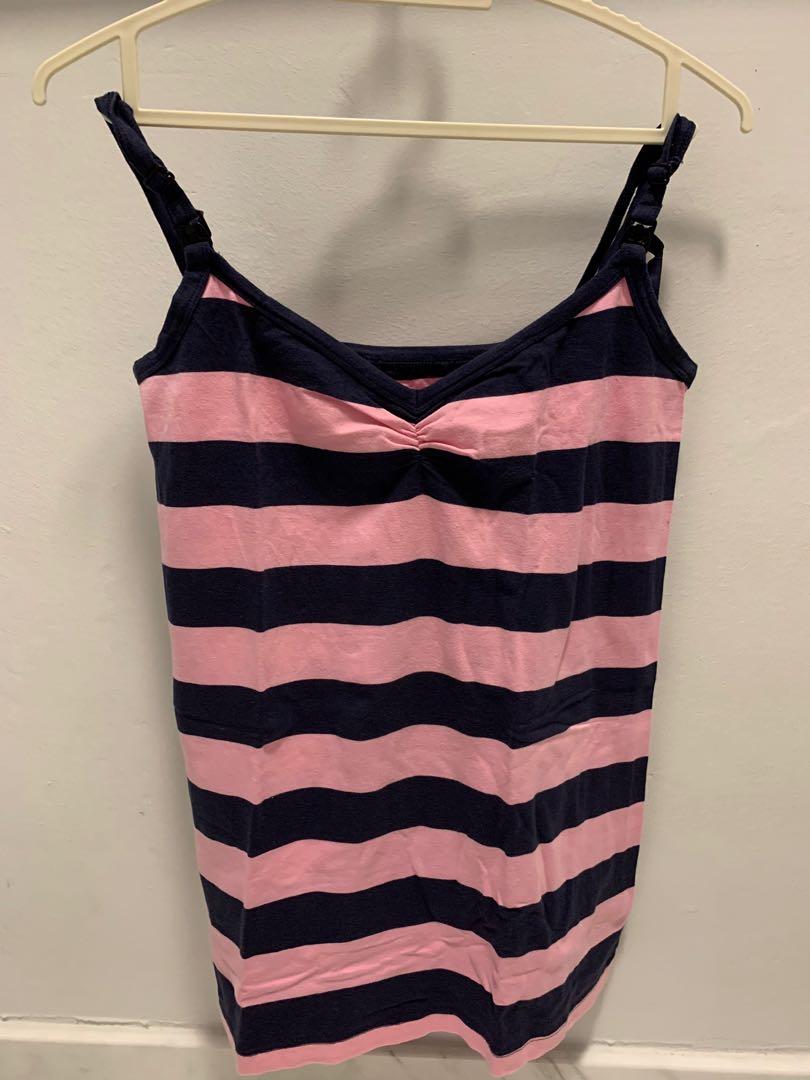 Blooming Marvellous Nursing Tank Top Women s Fashion Maternity wear on Carousell