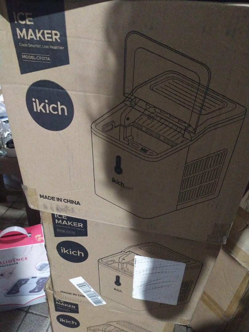 BNIB IKICH PORTABLE ICE MAKER MACHINE, TV & Home Appliances, Kitchen