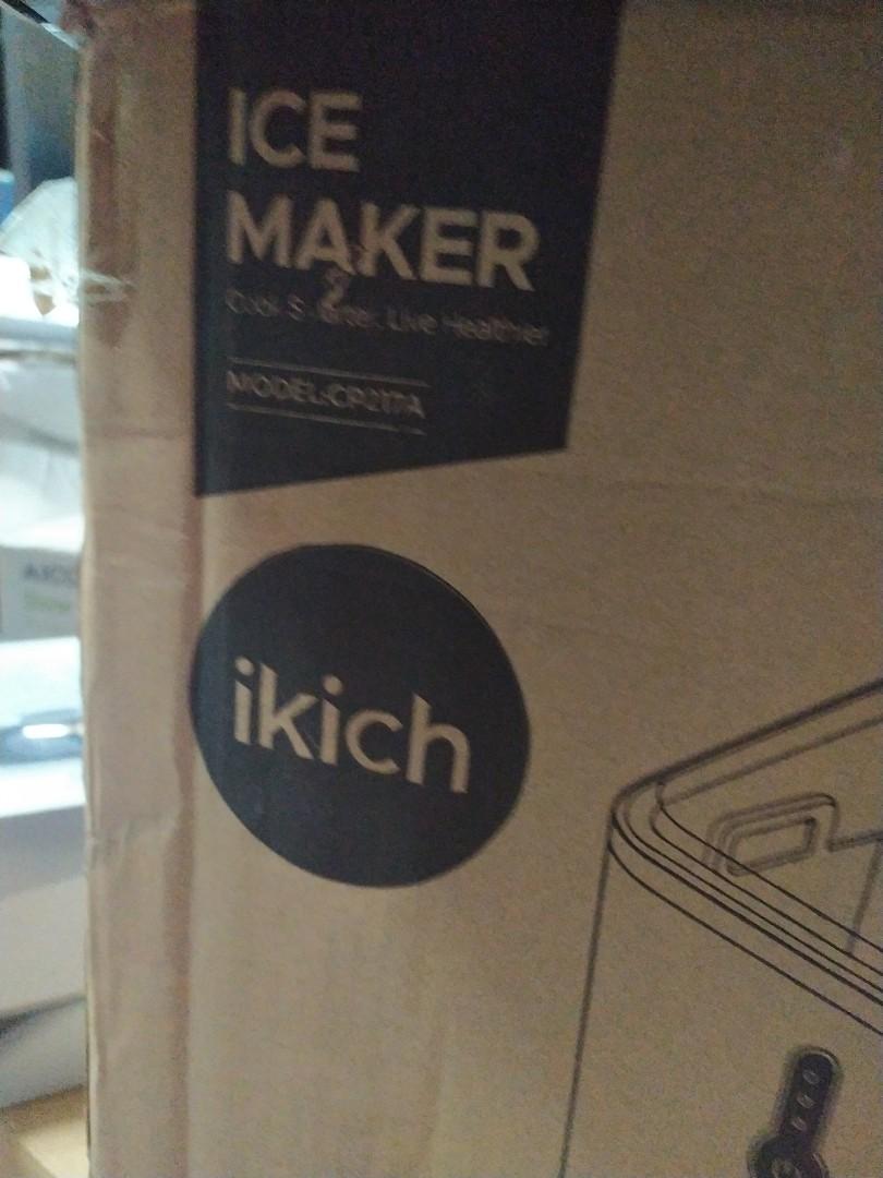 BNIB IKICH PORTABLE ICE MAKER MACHINE, TV & Home Appliances, Kitchen