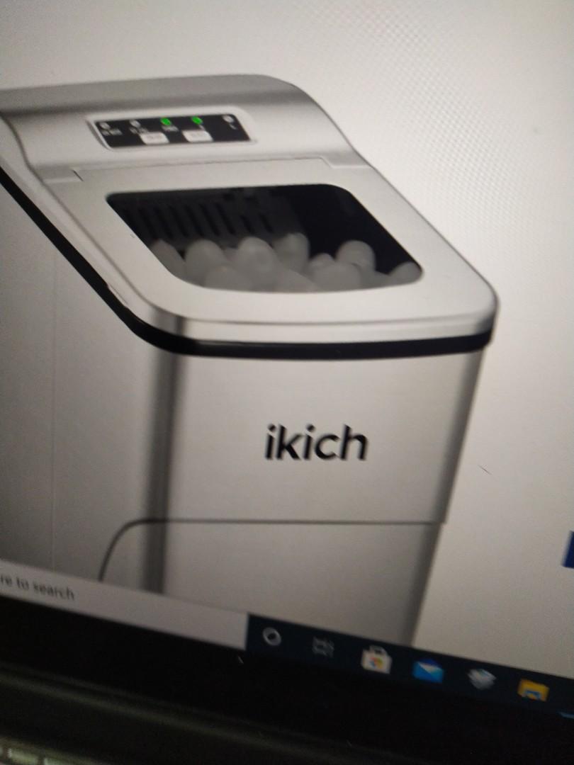 BNIB IKICH PORTABLE ICE MAKER MACHINE, TV & Home Appliances, Kitchen