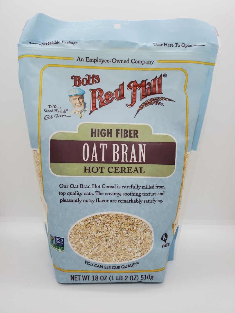 Bob's Red Mill 高纖維燕麥麩/High Fiber Oat Bran (510g), 嘢食 & 嘢飲, 包裝食物&即食食物 Carousell