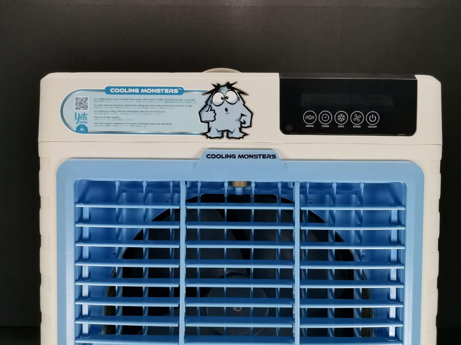 Ready Stocks Cooling Monsters Air Cooler | 4500m3/hr | Very Powerful  Evaporative Air Cooler |