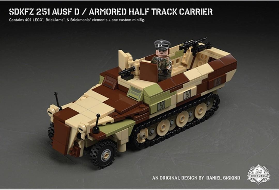 Brickmania tank 2025 tracks