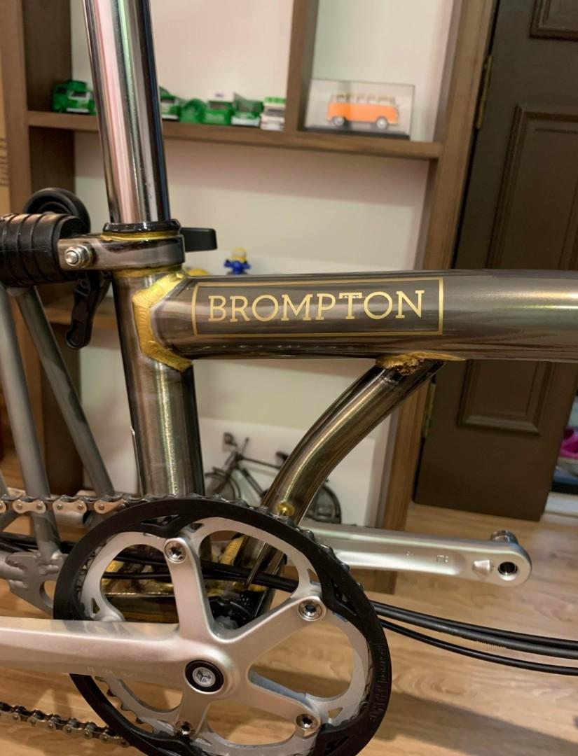 brompton bike label