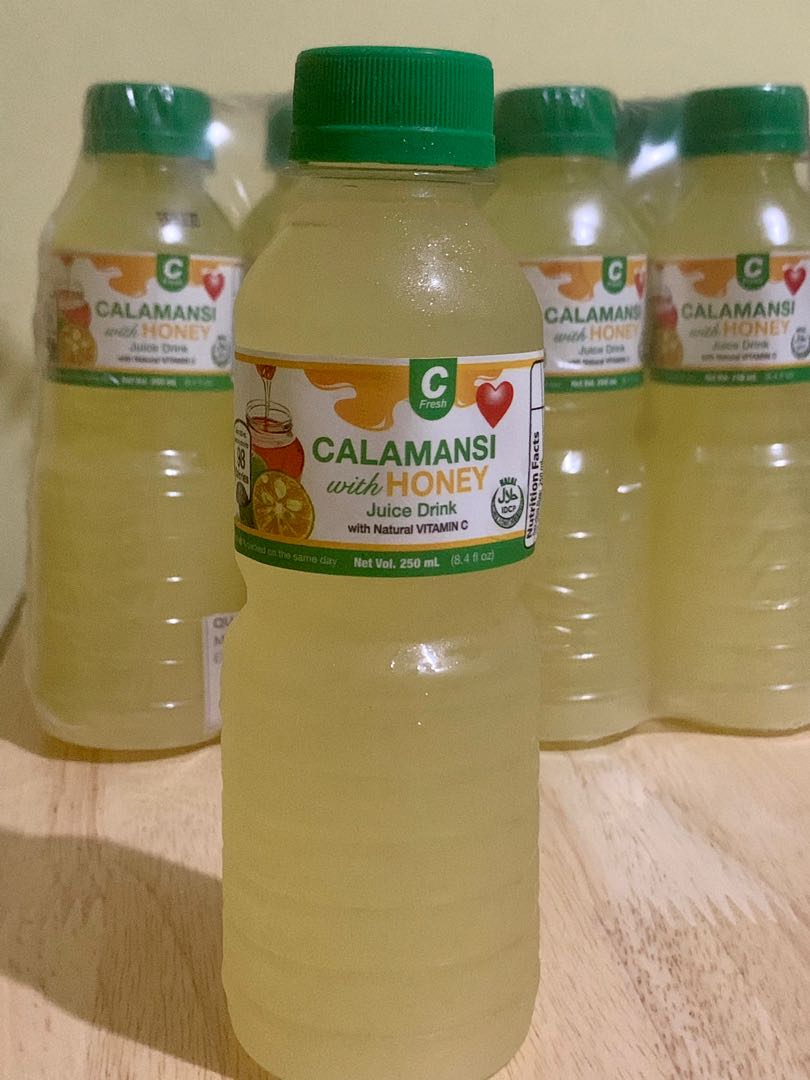 C FRESH CALAMANSI JUICE WITH HONEY, Food & Drinks, Beverages on Carousell