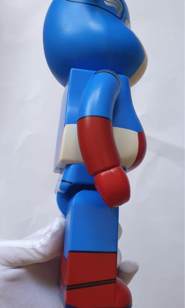 Captain America Bearbrick 400%, Hobbies & Toys, Toys & Games