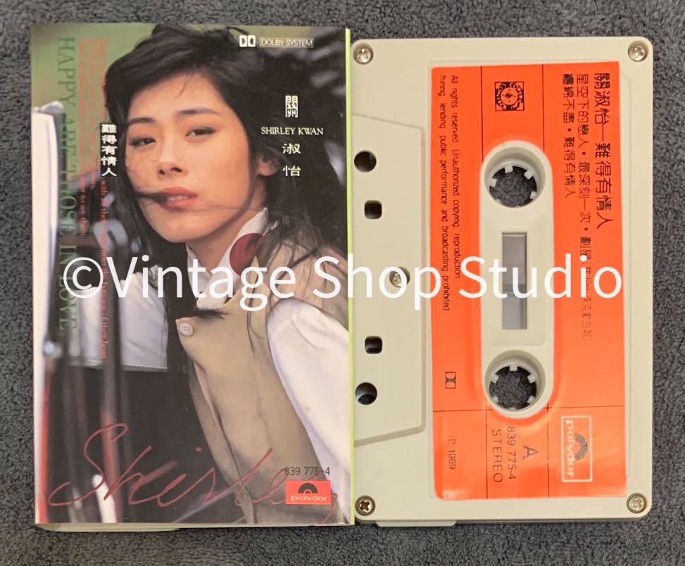 貴重美品廃盤CD-シャーリー・クァン 關淑怡 Shirley Kwan・1989年