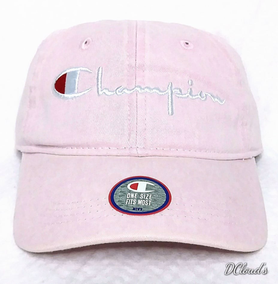 Pink champion hat hot sale