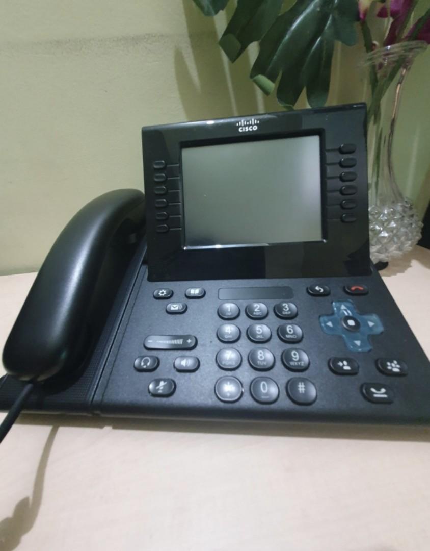 Cisco phone (Category: Networking) located in Makati City. Submitted by microware.cs (Listing ID 1099576017, Image 3). Description: selling Cisco IP Phone CP8865 - 6 units CP9971 - 30 Units P 3,500.00 each For bulk order please text to 09754578604. price still negotiable.