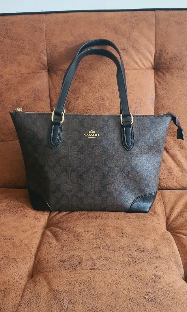 Harga coach online tote bag