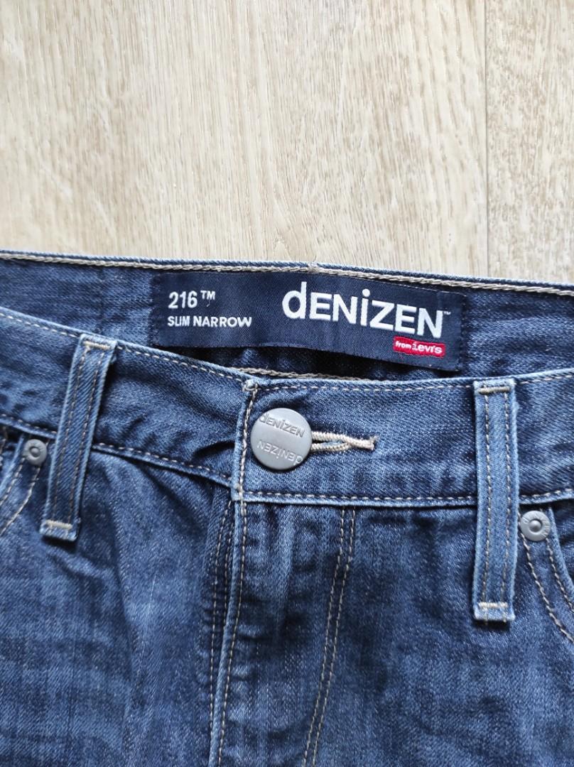Denizen 216 Slim Narrow, Men's Fashion, Bottoms, Jeans on Carousell