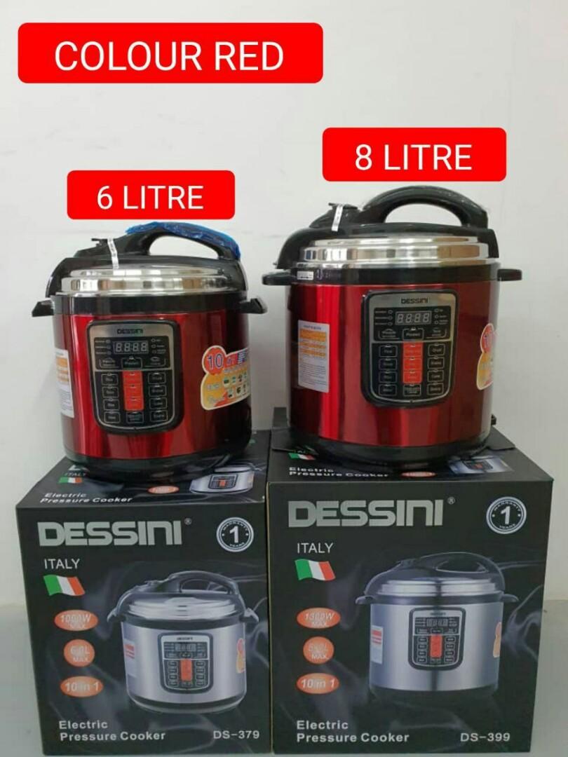 DESSINI PRESSURE COOKER 6L 8L READY STOCK TV Home