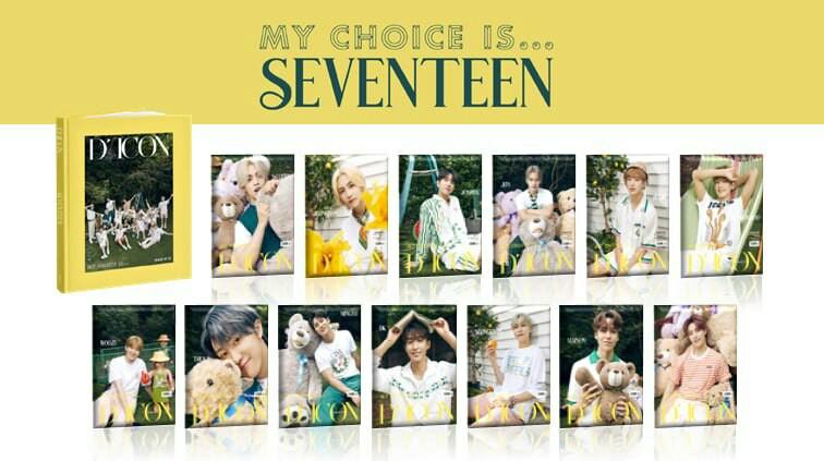 【新品未開封】 Dicon My choice is... Luxury ver 受付終了】SEVENTEEN写真集 Dicon vol.12『My Choice is