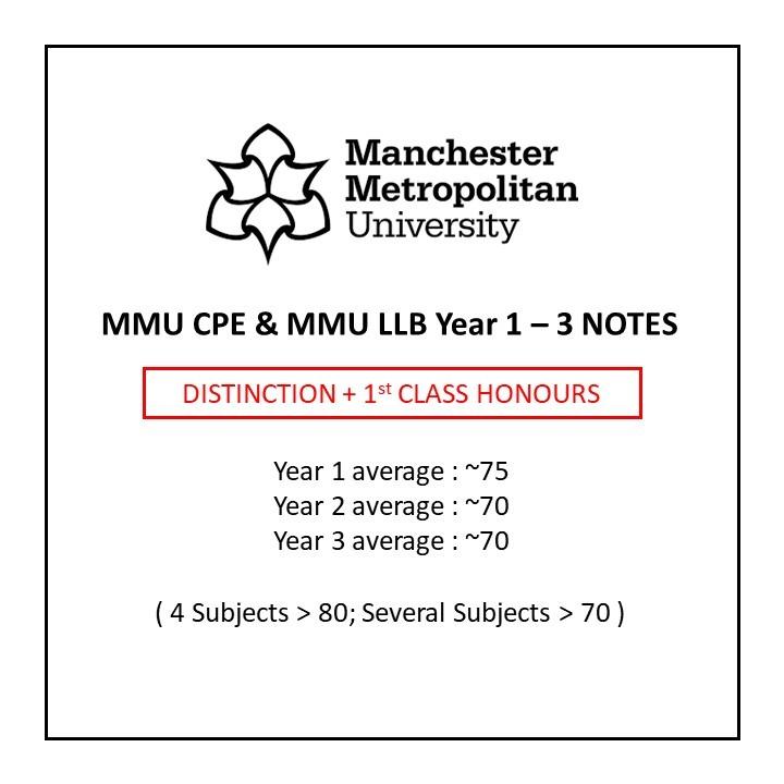 Distinction First Hon 現pcll Year 1 Yr 1 3 Mmu Cpe Mmu Llb Exam Scripts Answers Assignments 4科80分 多科70分 平均 70 3年嚟已售近140份 興趣及遊戲 書本